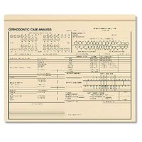 ComplyRight Orthodontic Case Analysis Envelo-File-Office Document Organizer-Pack of 25