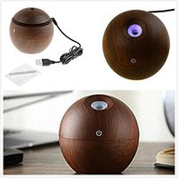 NIUDB Mini Aroma Diffuser Mist Maker Essential Oil Ultrasonic Humidifier Ionizer Atomizer with USB Lamp