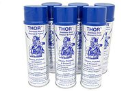 18 Oz. Thor Stainless Steel Cleaner & Polish (6 Cans): Clean and Polish Stainless Steel Appliances Including Brass, Copper, Aluminum, Formica and Porcelain Surfaces
