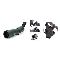 Celestron 52305 Regal M2 80ED Spotting Scope with NexYZ 3-Axis Universal Smartphone Adapter