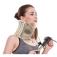 PBQWER Cervical Neck Traction Device Inflatable Collar Brace, Daily Health Neck Support Neck Collar Cervical Traction Support Brace