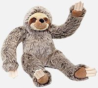 Fluff and Tuff Tico Sloth Plush Dog Toy, Large, 15-Inches