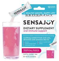 SENSAJOY Natural Canker Sore Treatment - Healthy Mouth, Happy Life! Relief, Healing & Prevention (ProBiotics, Lysine, B12, Zinc, More)