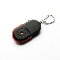 Bifast LED Lighted Detector Anti-Lost Whistle Sensor Keychain Finder GPS Trackers