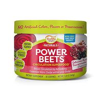 Healthy Delights Power Beets, Super Concentrated Non-GMO Beet Juice Powder, with Natural Caffeine and 0 Grams of Sugar, Delicious Acai Berry Pomegranate Flavor, 30 Servings