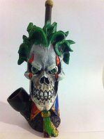 Handmade Tobacco Pipe, Evil Joker Face Style