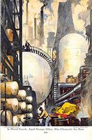 Print Ad 1942 In Weird Vessels, Amid Strange Odors, War Chemicals Are Born