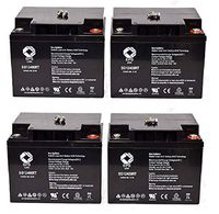 SPS Brand 12V 40Ah Replacement Battery for ActiveCare Medical Prowler 3410 (Terminal RT) (4 Pack)