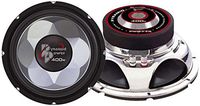 6" Car Audio Speaker Subwoofer - 300 Watt High Power Bass Surround Sound Stereo Subwoofer Speaker System w/ Molded P.P. Cone, 86 dB, 4Ohm, 40 oz Magnet,1 inch KAPTON Voice Coil - Pyramid PW677X