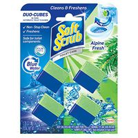 Soft Scrub in-Tank Toilet Cleaner Duo-Cubes, Alpine Fresh, 4Count