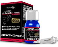 Nutracell Labs Testo Extreme Anabolic : Testosterone Booster/Muscle Growth & Strength Body Building Supplement (30ml : 1 Month Supply)
