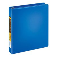Office Depot Brand Heavy-Duty D-Ring Binder, 1 1/2" Rings, Blue