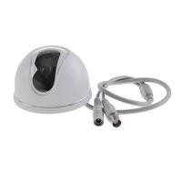 Neewer White LED 6MM 600TVL CMOS CCTV Security Camera NTSC SV-11 Dome Hemisphere