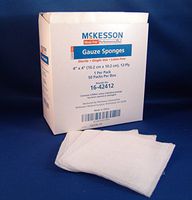 Gauze Sponge Type VII Medi-Pak Performance Plus Cotton Gauze 12-Ply 4 X 4 Inch Square Sterile - 1xEA