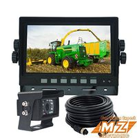 7" Rear View Backup Reverse Camera System for Forklift Loader Backhoes, Harvester, Cotton Picker