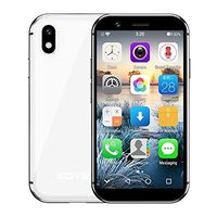 Smart Phone SOYES XS, 3GB+32GB, 3.2 inch Android 6.0 MTK6737 Quad Core up to 1.3GHz, Dual SIM, Bluetooth, WiFi, GPS, Network: 4G, Support Google Play (Black) Carrier Cell Phone (Color : White)