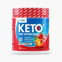 Vaxxen Labs Keto1 Ketogenic Preworkout – 278g, 20 Servings of Natural Caffeine Sources Like Green Tea Extract for Energy, Nootropics for Mental Focus, Pump Ingredients, and BHB to Stay in Ketosis