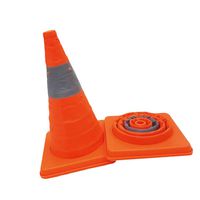 D DOLITY Folding -Up Multi Purpose Road Traffic Cone Roadside Emergency Safety New