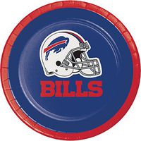 Buffalo Bills Dessert Plates, 24 ct