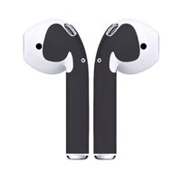 SimplylinProtector Wraps Minimal Stylish Case Cover Skins Customization for Apple AirPods (Black)