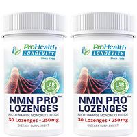 ProHealth NMN Pro 2-Pack (250 mg, 30 lozenges Each) Nicotinamide Mononucleotide | NAD+ Precursor | Supports Anti-Aging, Longevity and Energy | Non-GMO