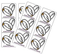 120ct Rings Always and Forever Stickers