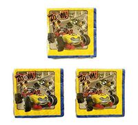 Mickey Mouse 'Mickey and The Roadster Racers' Party Bundle Lunch Napkins (48)