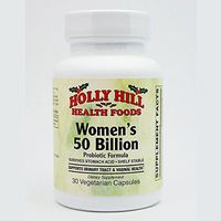 Holly Hill Health Foods, Women's 50 Billion Probiotic, 30 Vegetarian Capsules