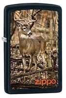 Zippo Personalized Message Engraved on Backside Deer Windproof Lighter