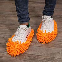 Makalar New Home Multifunctional Shoe Cleaning Mop Covers Cleaning Foot Socks Lazy Shoes Floor Slippers Chin Strips