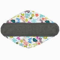 14 Inch Overnight Charcoal Bamboo Mama Cloth/Menstrual Pads/Reusable Sanitary Pads (Bloom)