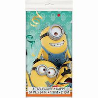 Despicable Me Minions Plastic Tablecloth, 84" x 54"