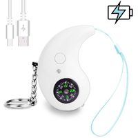 Gifts for Women Wife Child, Rechargeable Personal Alarm, 130 db Safesound Personal Security Alarms Keychain for Women with Bright LED Lights, Emergency Self Defense for Kids & Elderly