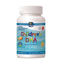 Nordic Naturals Children's DHA 250 mg Chewables, Strawberry, 180 ct