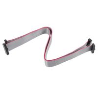 uxcell IDC 20 Pins Connector Flat Ribbon Cable Female Connector Length 20cm 1.27mm Pitch,2pcs