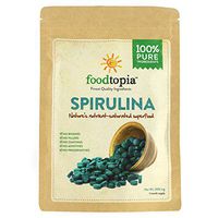 Organic Spirulina 500mg (180 Tablets) 100% Raw, Non-GMO, Pure, Sun Grown Supplement. Nutrient-Saturated Superfood. High Protein, Amino acids, Vitamins, and Minerals. NO Preservatives, NO Fillers.