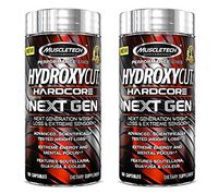MuscleTech Hydroxycut Hardcore Next Gen, Scientifically Tested Weight Loss and Energy, Weight Loss Supplement, 200 Capsules