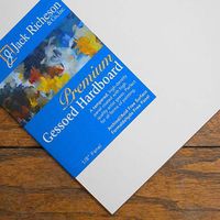 Jack Richeson Gessoed Hardboard Panels - 5"x5" White
