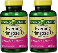 Spring Valley - Evening Primrose Oil 1000 mg,Twin Pack 150 Total Softgels