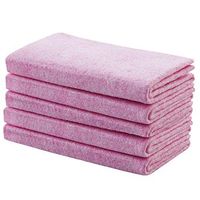 Soft Lint-Free Coconut Shell Washing Towel Cleaning Cloth Not Contaminated Oil 5-Pack