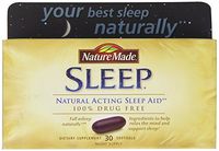 Nature Made Softgel Sleep Natural Sleep Aid (150 Liquid Softgels)