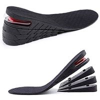 Unique 4 Layer 8 cm (3.15 inch) Height Increase Insole Taller Shoes Pad for Men and Women