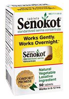 Senokot Tabs 50ct Size 50ct