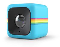Polaroid Cube Act II HD 1080P Mountable Weather-Resistant Lifestyle Action Video Camera (Blue) 6MP Still Camera w/ Image Stabilization, Sound Recording, Low Light Capability & Other Updated Features