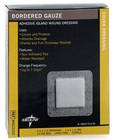 Medline MSC3222Z Sterile Bordered Gauze, 2" x 2"