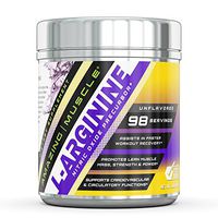 Amazing Muscle L-Arginine Essential Amino Acid Powder – Net Wt. 1 lb- Unflavored – 4.6g Per Serving (Approx. 98 Servings)- Workout Muscle Recovery Supplements *