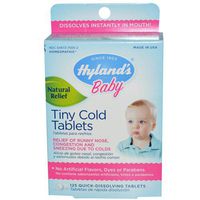 Hyland's, Baby, Tiny Cold Tablets, 125 Quick-Dissolving Tablets (Pack of 6)