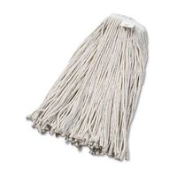 Boardwalk 2032CEA Cut-End Wet Mop Head, Cotton, No. 32, White