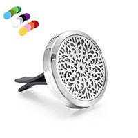 constantlife Lotus Perfume Diffuser Locket for Car Fragrance Scent Oil Diffuer Jewelry +12 Felt Pads