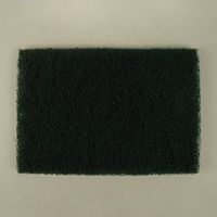 6" X 9" Green Heavy Duty Nylon Scrub Pad 10/PK
